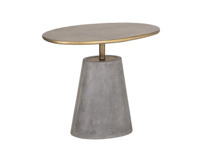 NAHLA KADIN SIDE TABLE - GREY