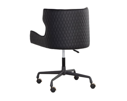 NAHLA GIANNI OFFICE CHAIR - DILLON STRATUS / DILLON BLACK