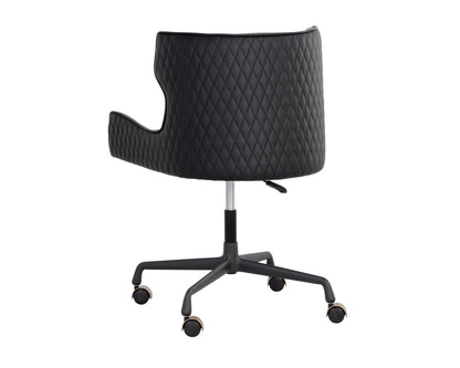 NAHLA GIANNI OFFICE CHAIR - DILLON STRATUS / DILLON BLACK