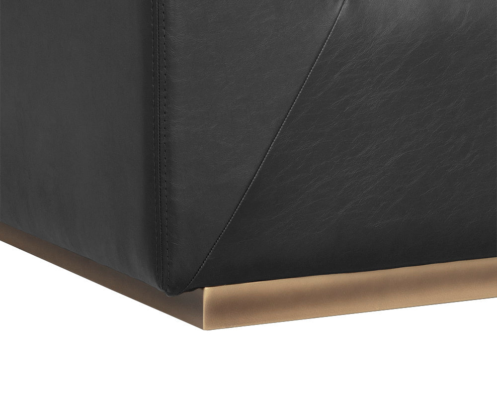 NAHLA BRADLEY ARMCHAIR - VINTAGE BLACK
