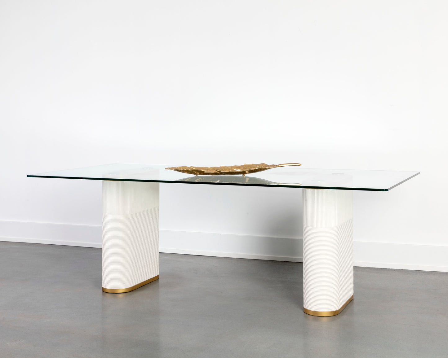 NAHLA AEMOND DINING TABLE - 86.5"