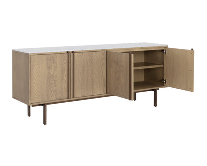 NAHLA BRIAR SIDEBOARD - WEATHERED OAK