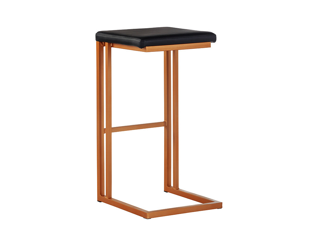 NAHLA BOONE BARSTOOL - CHAMPAGNE GOLD - ONYX