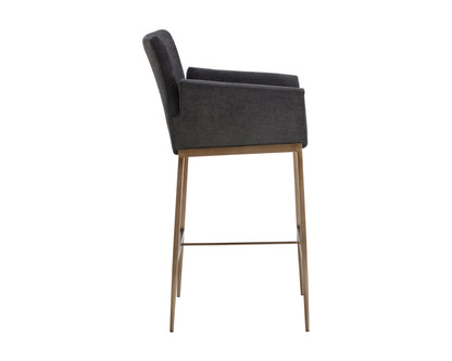 NAHLA GESA BARSTOOL - POLO CLUB KOHL GREY