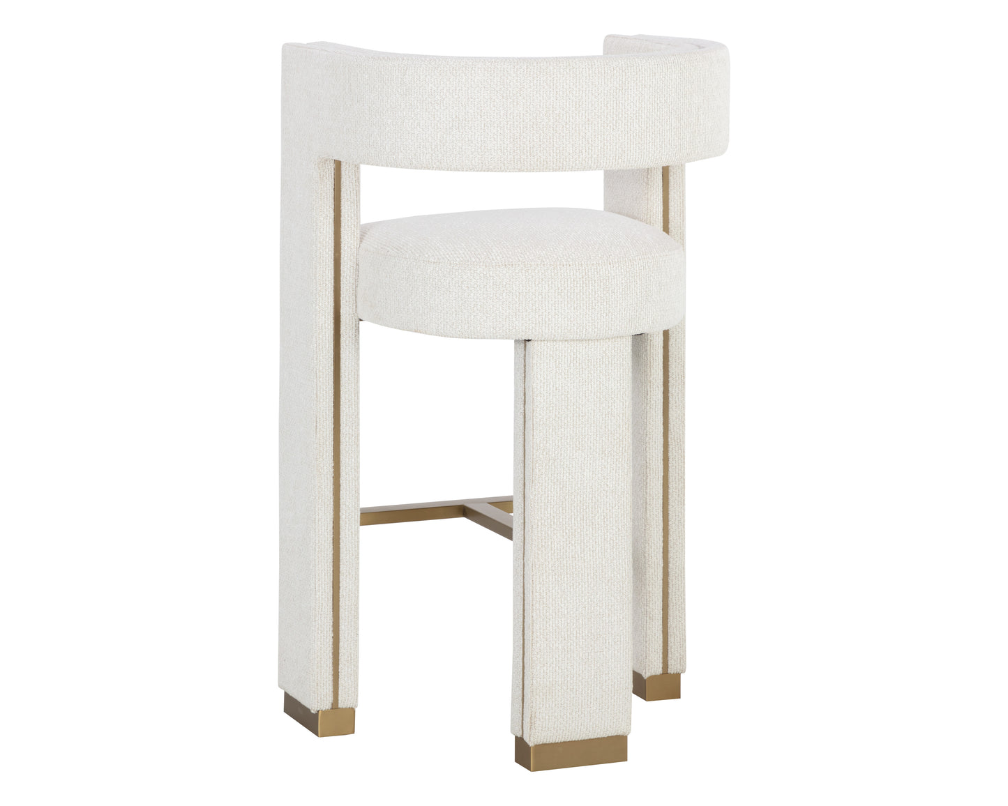 NAHLA ADAMINA BARSTOOL - RHEA LIGHT BARLEY
