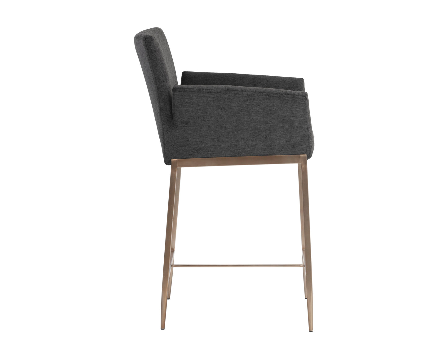NAHLA GESA COUNTER STOOL - POLO CLUB KOHL GREY