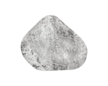 NAHLA DALI END TABLE - LARGE - MARBLE LOOK - GREY