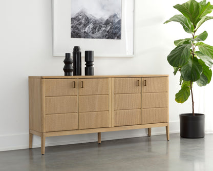 NAHLA ETIENNE SIDEBOARD - RUSTIC OAK