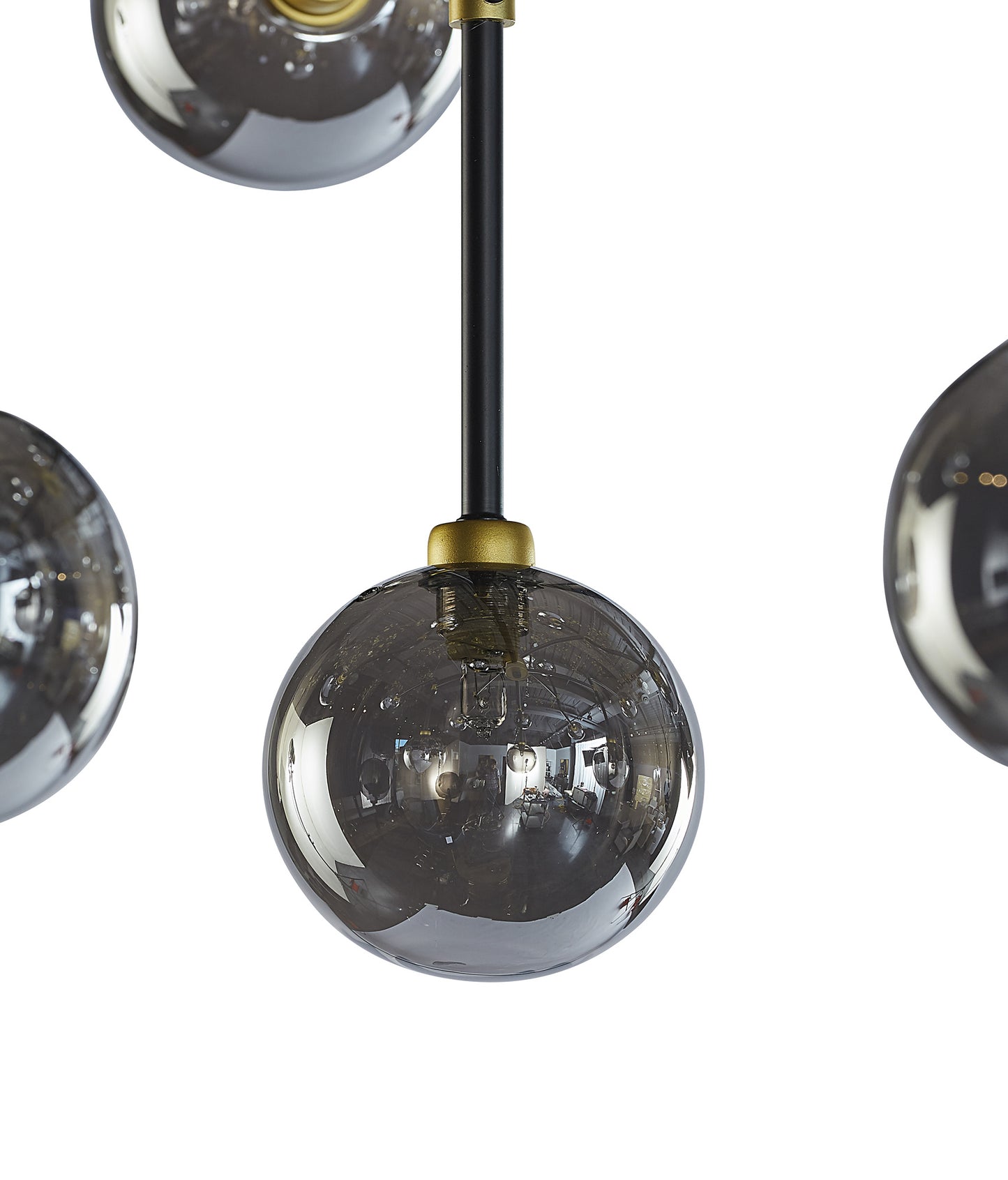 NAHLA DEIMOS CHANDELIER - LARGE - SMOKE GREY