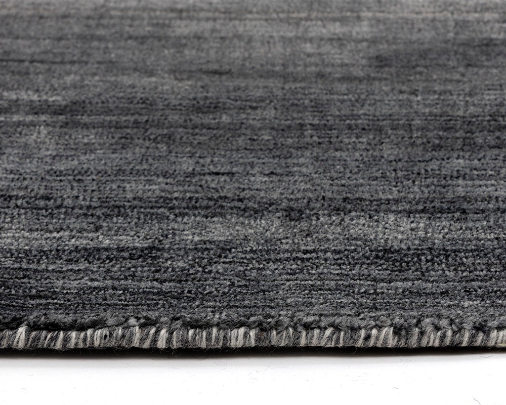 NAHLA LAGOS HAND-LOOMED RUG - GREY - 9' X 12'