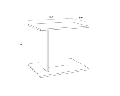 NAHLA MADSEN SIDE TABLE