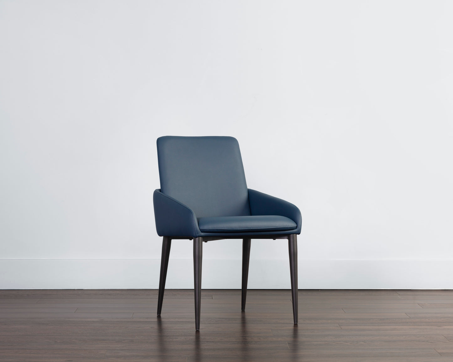 NAHLA CARLO DINING ARMCHAIR - BLACK - DILLON THUNDER