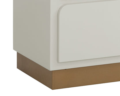 NAHLA JENKINS DRESSER - HIGH GLOSS CREAM