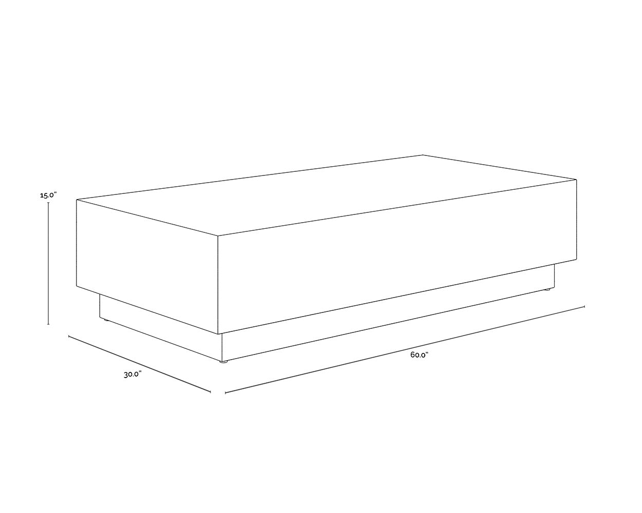 NAHLA ALBANS COFFEE TABLE
