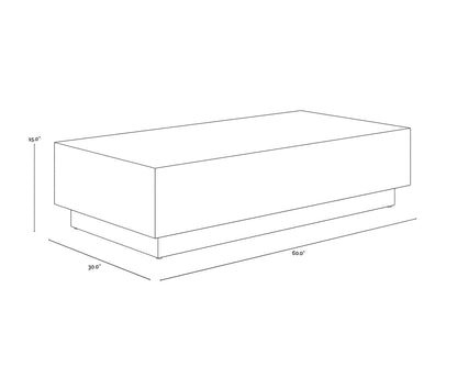 NAHLA ALBANS COFFEE TABLE