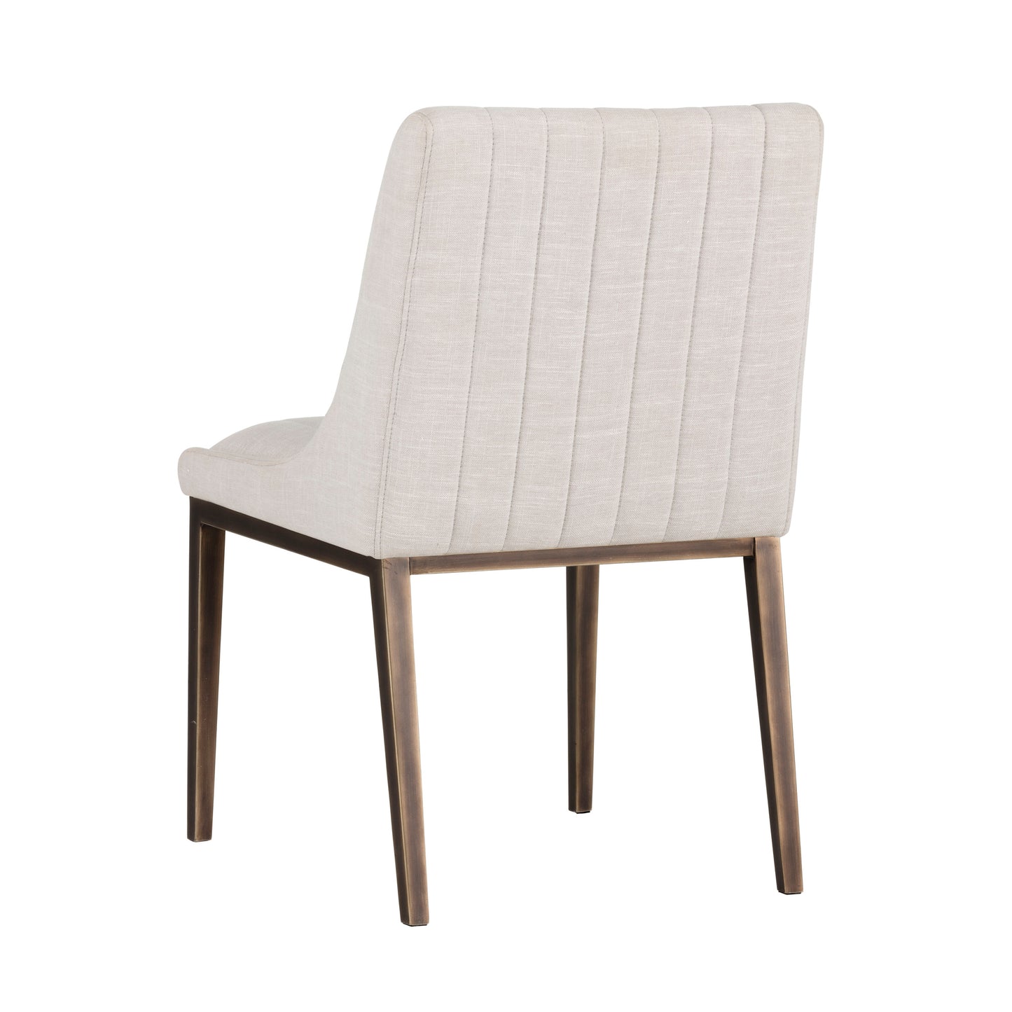 NAHLA HALDEN DINING CHAIR - BEIGE LINEN