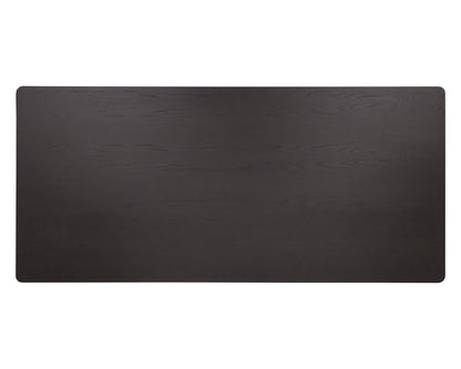 NAHLA KALLA DINING TABLE - RECTANGULAR - CHARCOAL - 96"