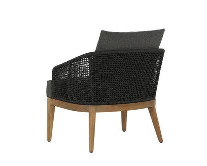 NAHLA CAPRI LOUNGE CHAIR - NATURAL - GRACEBAY GREY