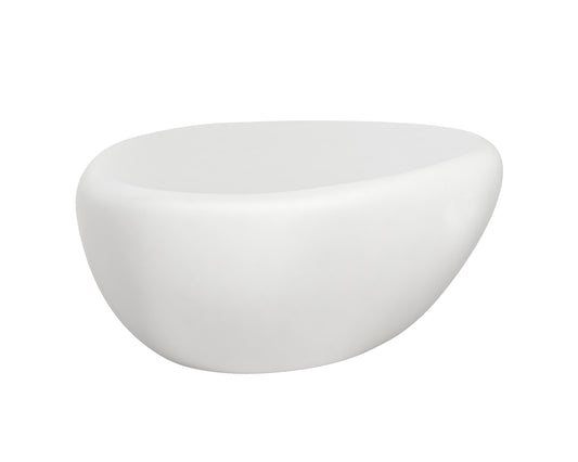 NAHLA CORVO COFFEE TABLE - SMALL - WHITE