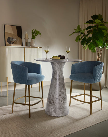 NAHLA CORNELLA COUNTER STOOL - DANNY ICEBERG