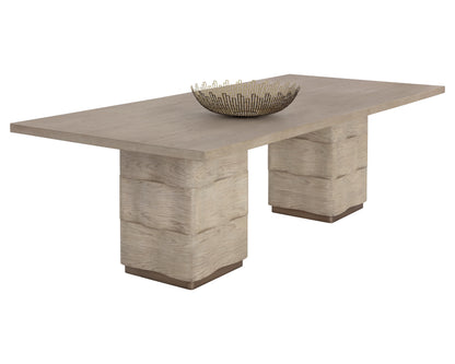 NAHLA HOYOS DINING TABLE - 100"