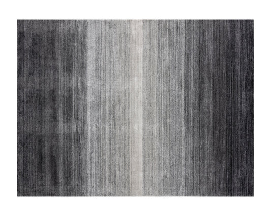 NAHLA LAGOS HAND-LOOMED RUG - GREY - 9' X 12'