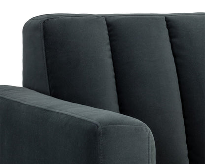 NAHLA YOSI ARMCHAIR - SMOKESCREEN