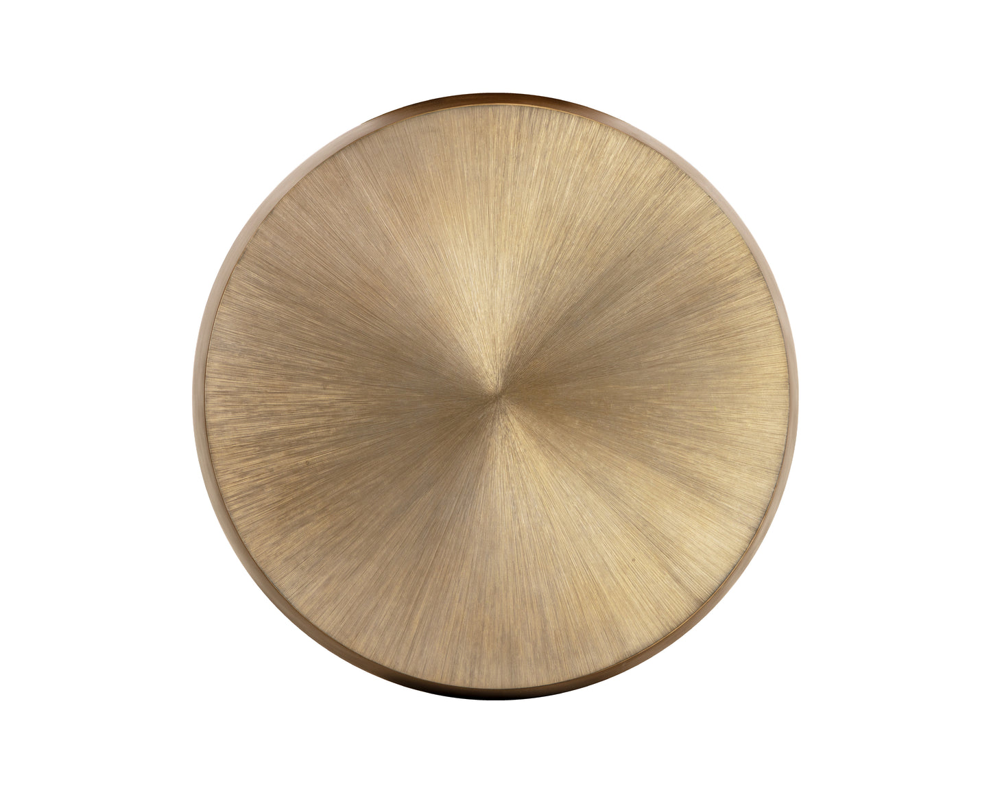 NAHLA CREED COFFEE TABLE - SMALL - ANTIQUE GOLD