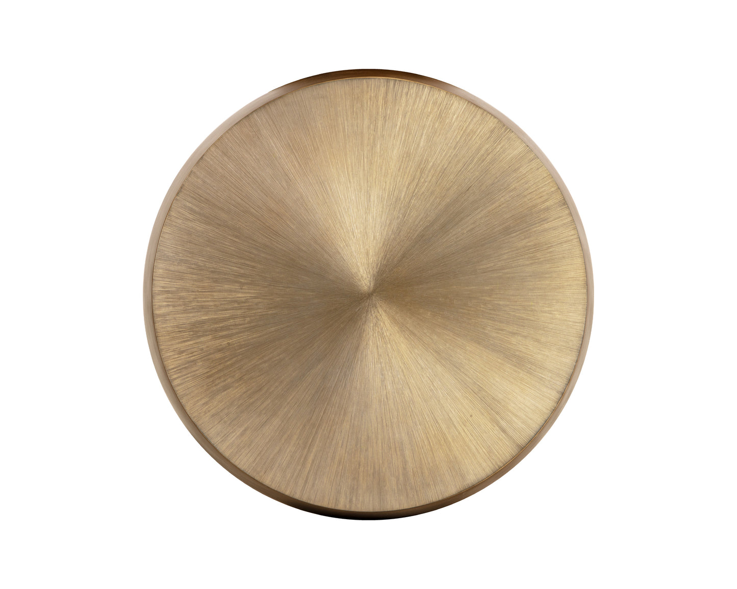 NAHLA CREED COFFEE TABLE - SMALL - ANTIQUE GOLD