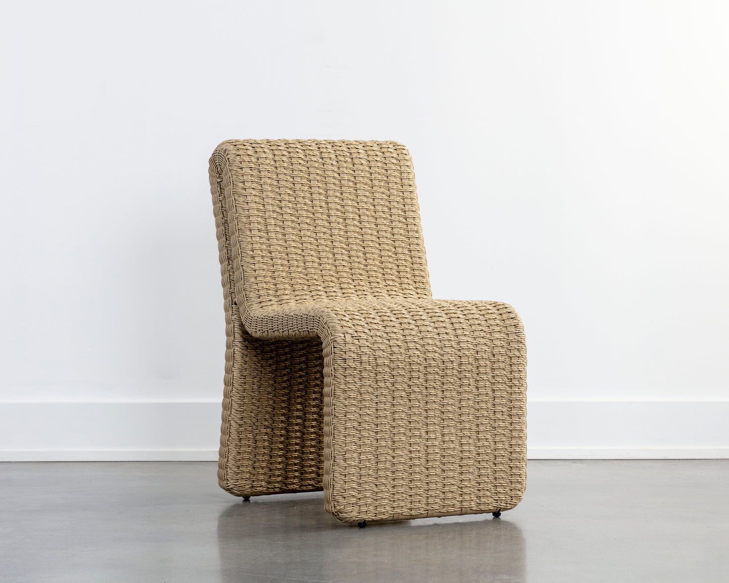NAHLA EDESSA DINING CHAIR - NATURAL