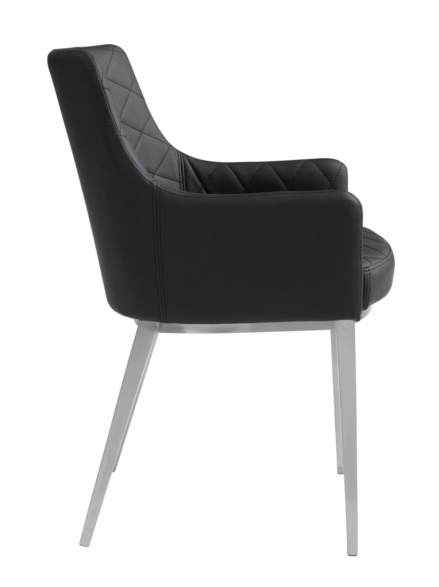NAHLA CHASE DINING ARMCHAIR - BLACK