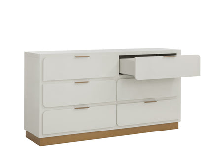 NAHLA JENKINS DRESSER - HIGH GLOSS CREAM