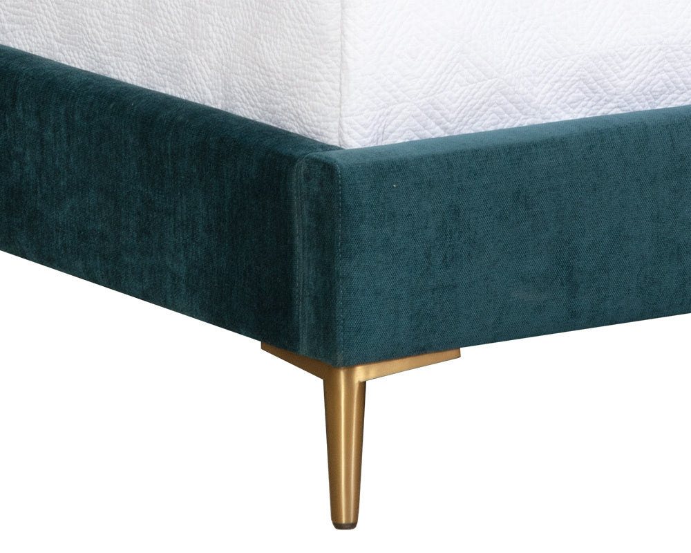 NAHLA ELIZIO BED - KING - DANNY TEAL