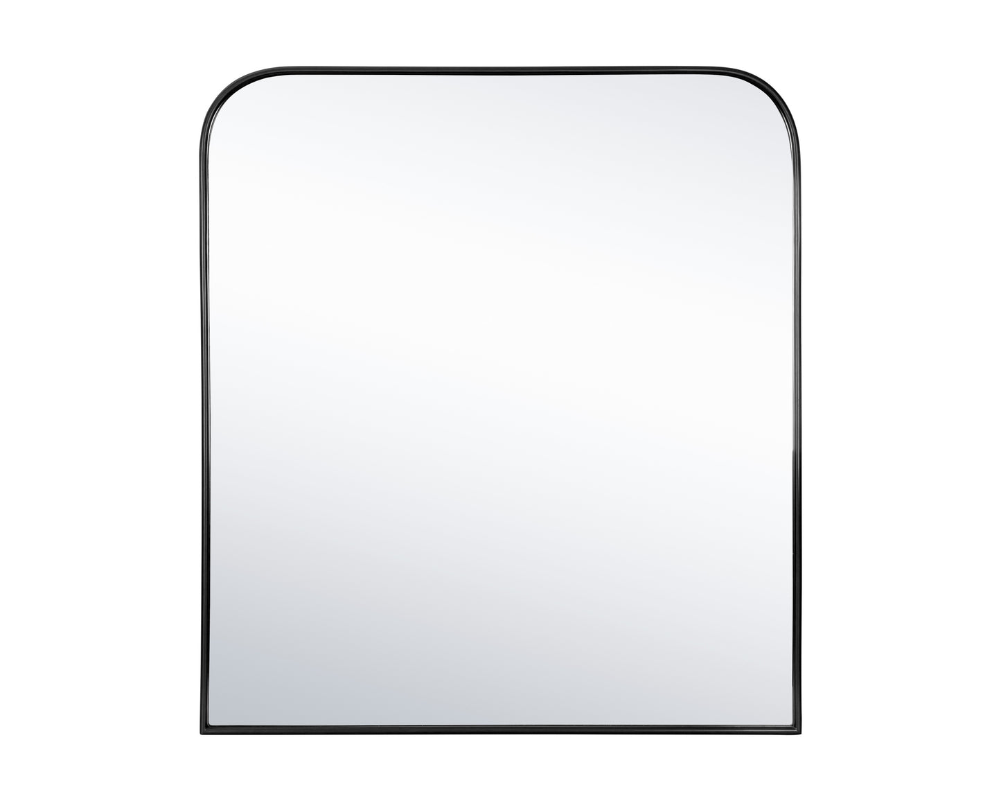 NAHLA CALABASAS WALL MIRROR - BLACK