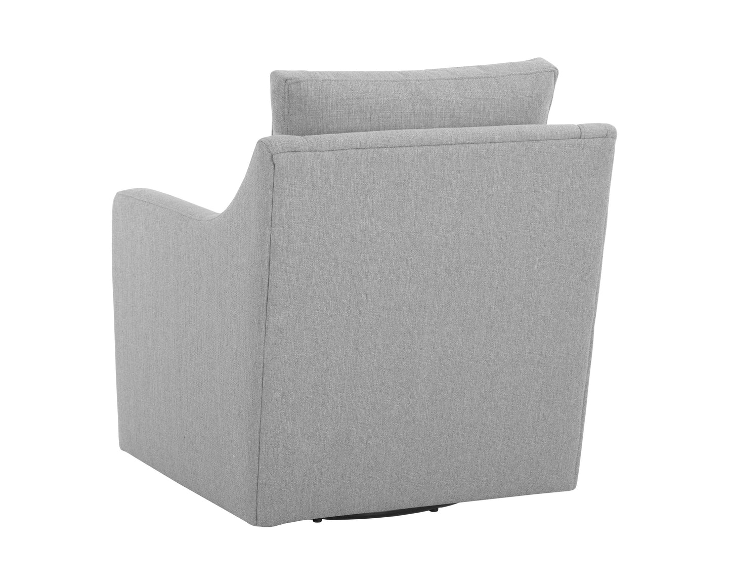 NAHLA BRIANNA SWIVEL LOUNGE CHAIR - LIV DOVE