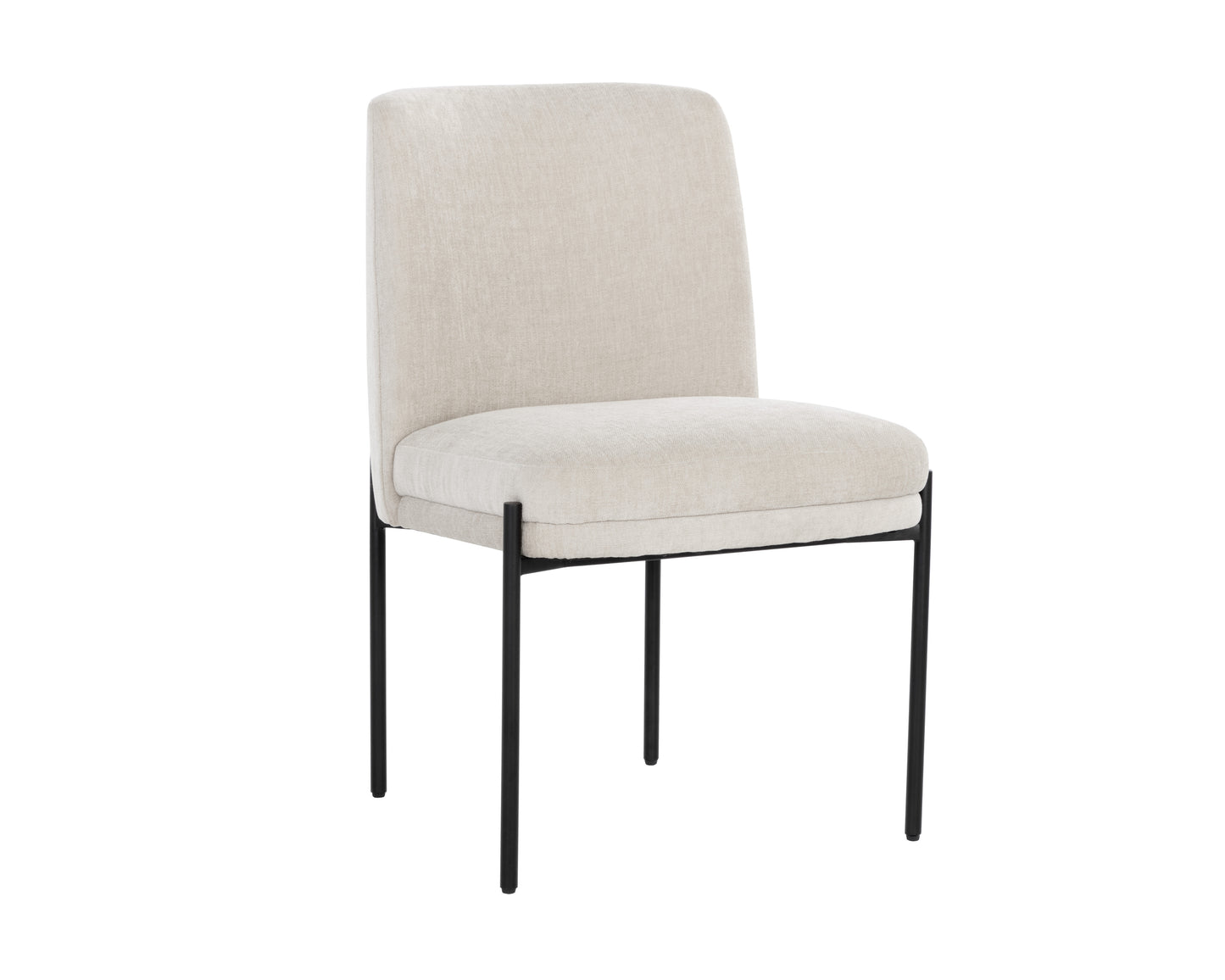 NAHLA RICHIE DINING CHAIR - BLACK - DANNY IVORY