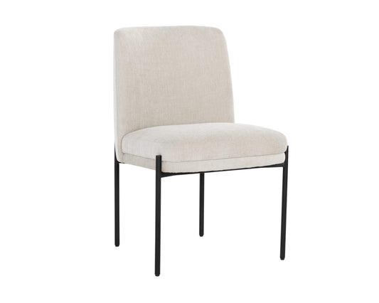 NAHLA RICHIE DINING CHAIR - BLACK - DANNY IVORY
