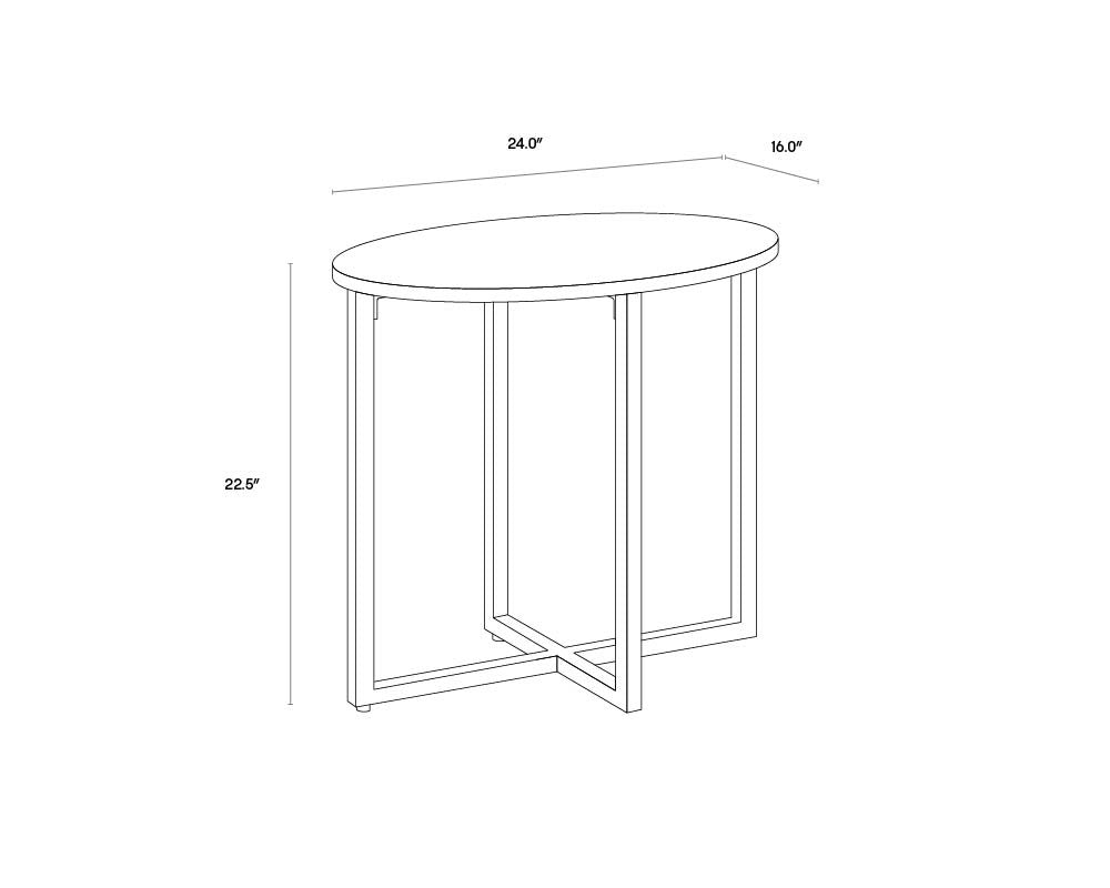 NAHLA KIARA SIDE TABLE