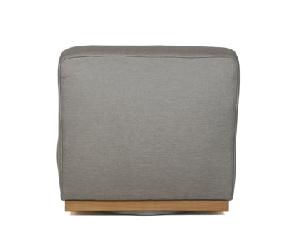 NAHLA CARBONIA SWIVEL LOUNGE CHAIR - PALAZZO TAUPE