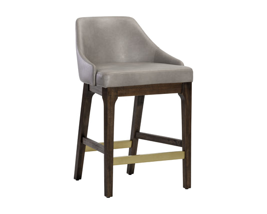 NAHLA KACE COUNTER STOOL - BRAVO METAL