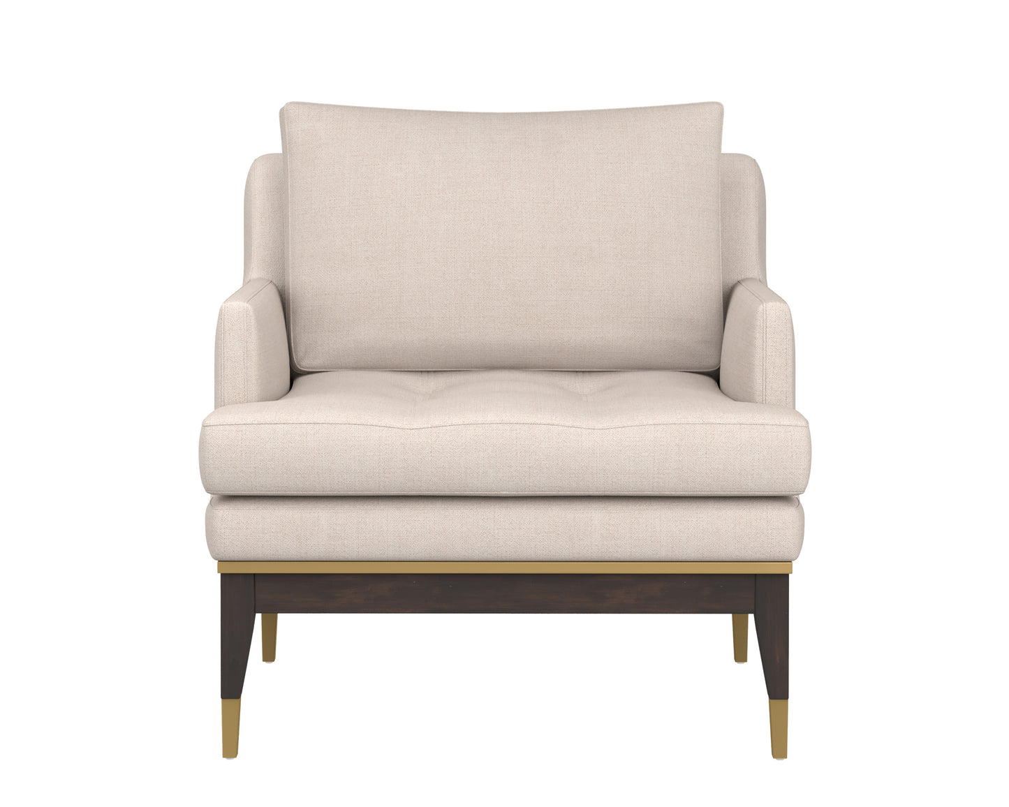 NAHLA BECKETTE LOUNGE CHAIR - EFFIE FLAX