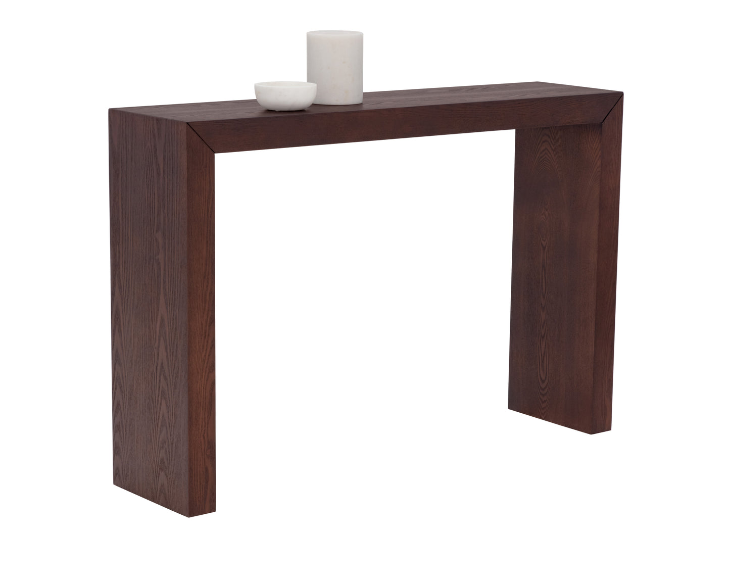 NAHLA ARCH CONSOLE TABLE - MAHOGANY