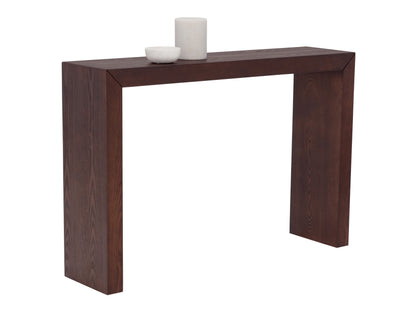 NAHLA ARCH CONSOLE TABLE - MAHOGANY