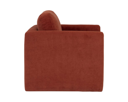 NAHLA RYANNE ARMCHAIR - TREASURE RUSSET