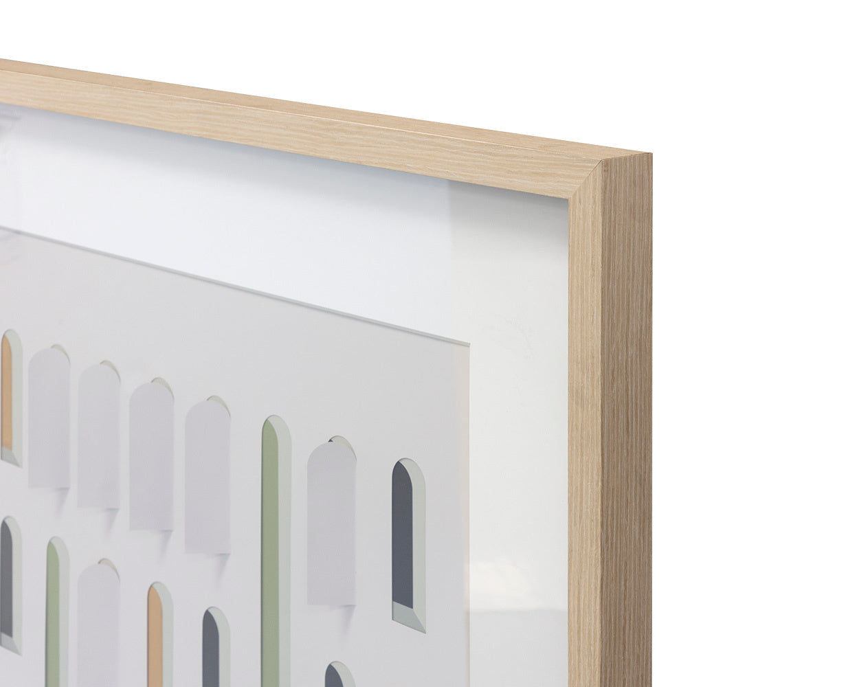 NAHLA DOOR TO DOOR (SET OF 2) - 36" X 49" - NATURAL FRAME