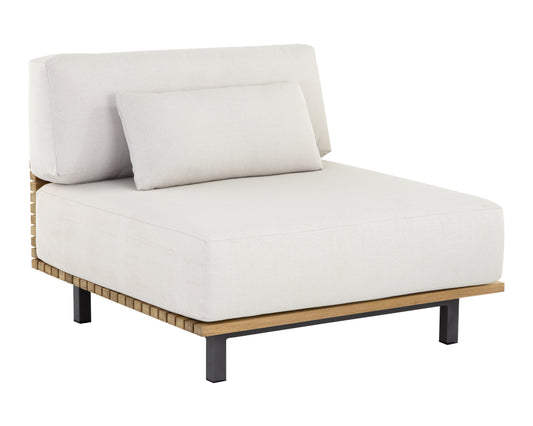 NAHLA GENEVE MODULAR - ARMLESS CHAIR - PALAZZO CREAM