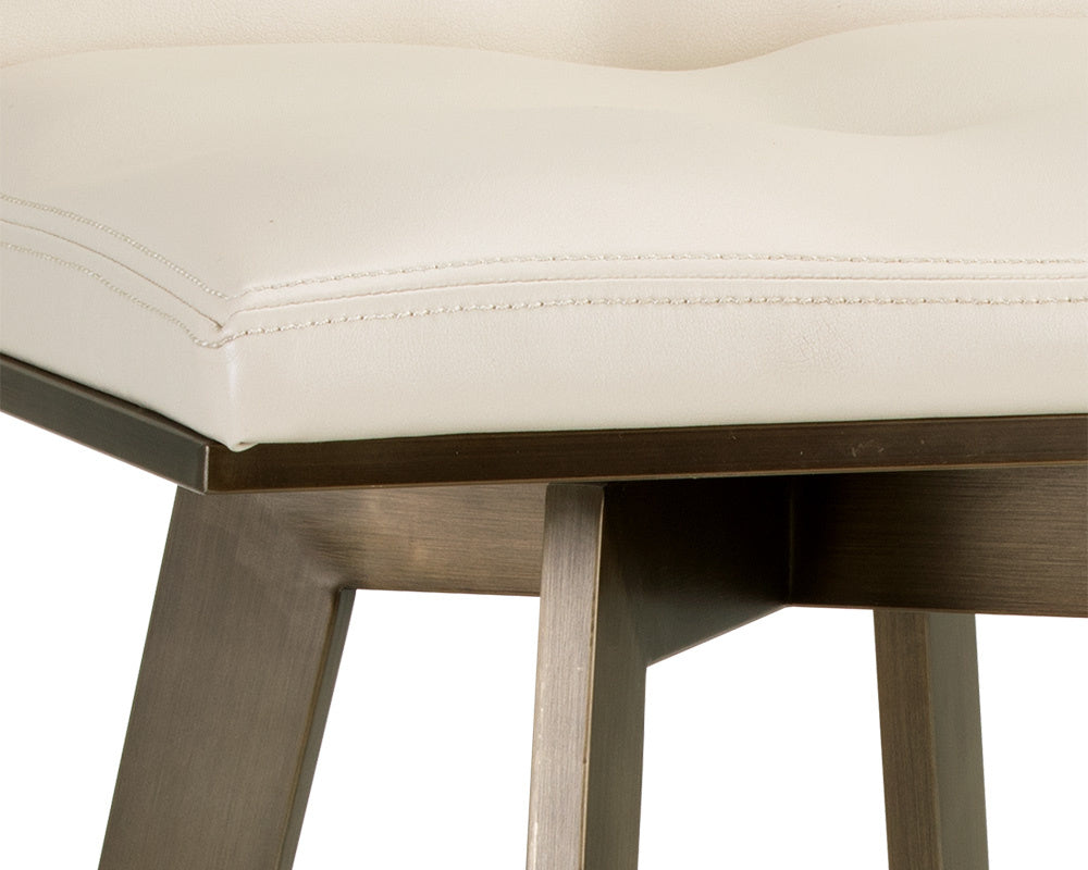 NAHLA ARIZONA SWIVEL BARSTOOL - CASTILLO CREAM