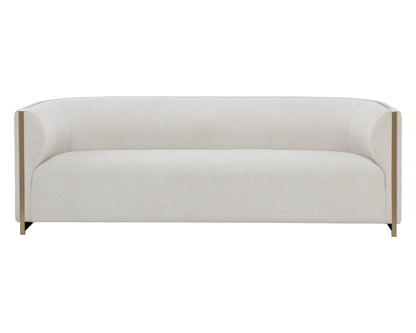 NAHLA LARRON SOFA - RHEA LIGHT BARLEY