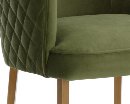 NAHLA CORNELLA COUNTER STOOL - MEG OLIVE