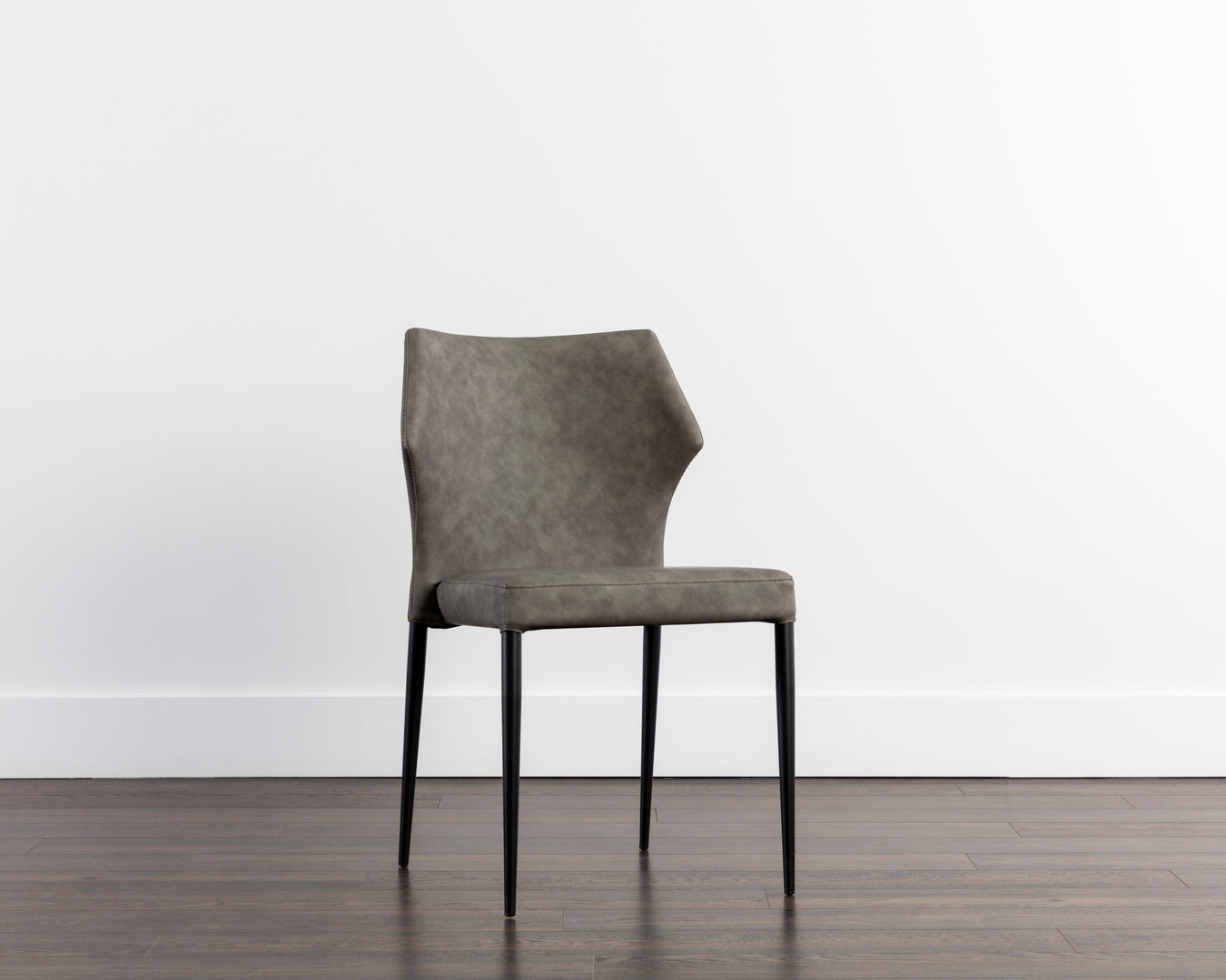 NAHLA JAMES STACKABLE DINING CHAIR - BOUNCE SMOKE